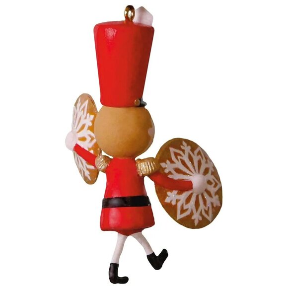 New! Clashing Cymbals Hallmark Keepsake Christmas Ornament 2018 Toy Soldier Band - Picture 3 of 3